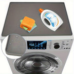 Waterproof Non-Slip Silicone Washer & Dryer Mats (Set of 2)