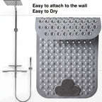 Heavy-Duty PVC Anti-Slip Shower Mat (Machine Washable)