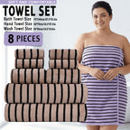 Ultra-Soft Quick-Drying Microfiber Towel Set (5-Piece)
