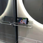 No-Drill Transparent Vinyl Hanging Shelf
