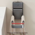 No-Drill Suction-Cup Foldable Towel Rack