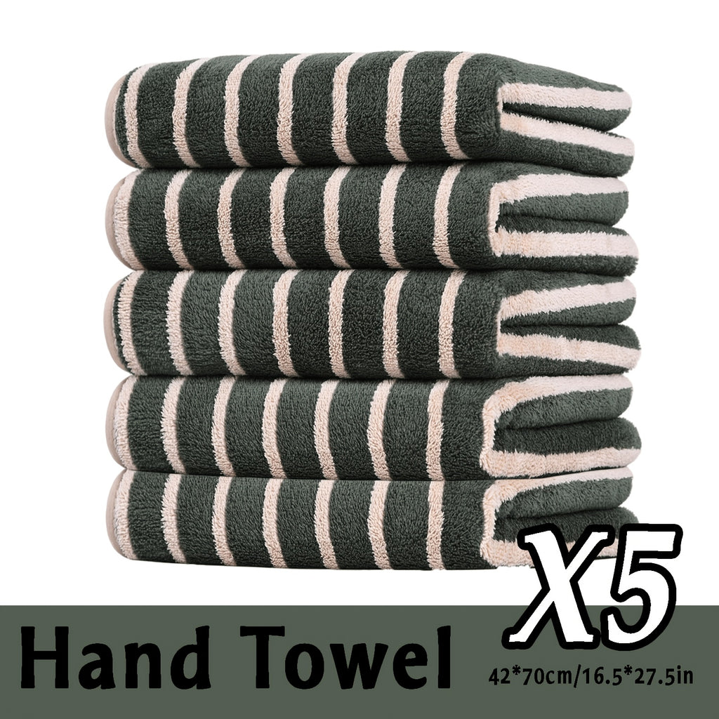 Ultra-Soft Quick-Drying Microfiber Towel Set (5-Piece)