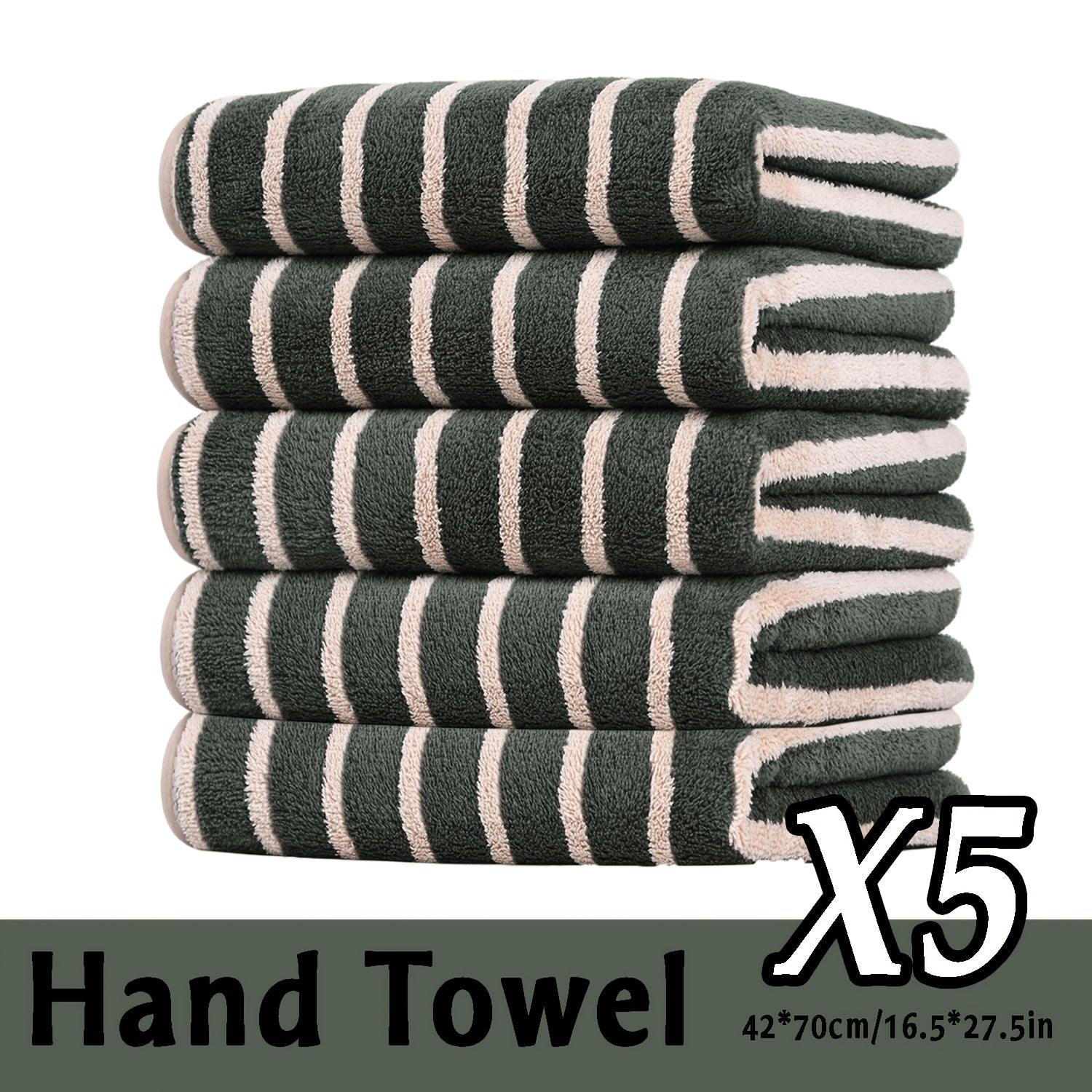 Ultra-Soft Quick-Drying Microfiber Towel Set (5-Piece)