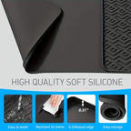 Heat-Resistant Silicone Coffee Mat & Drying Pad