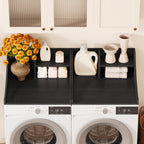 Space-Saving 29-Inch Wooden Laundry Shelf