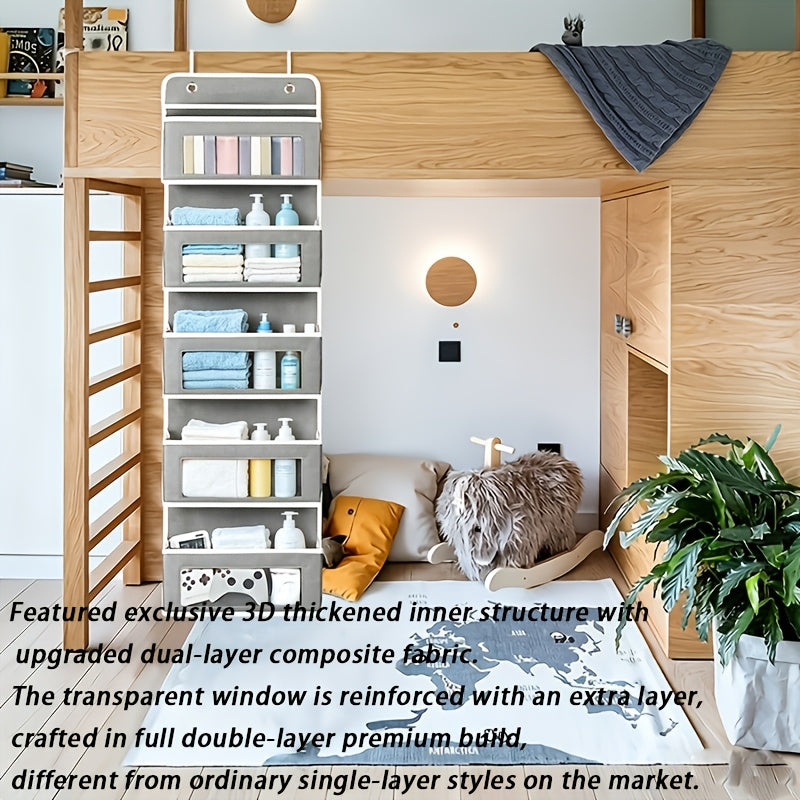 Large-Capacity Space-Saving Hanging Organizer (5-Tier)