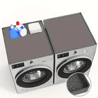 Waterproof Non-Slip Silicone Washer & Dryer Mats (Set of 2)