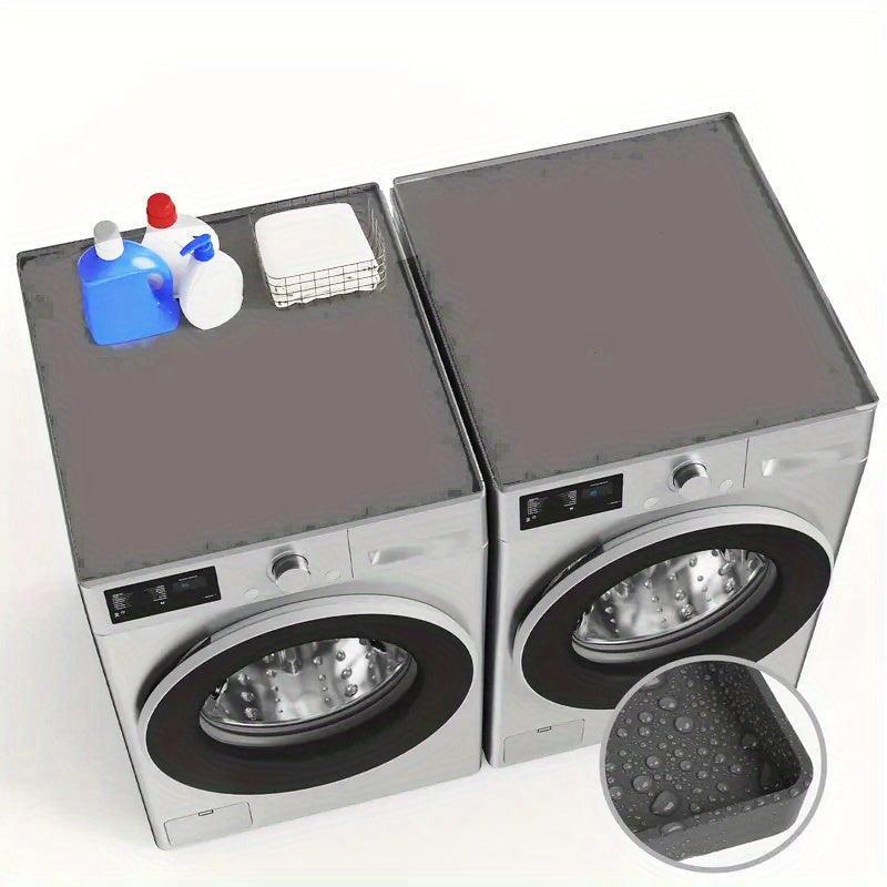 Waterproof Non-Slip Silicone Washer & Dryer Mats (Set of 2)
