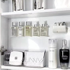 No-Drill Adjustable Wall Spice & Cosmetic Rack