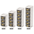 Space-Saving Waterproof Window-View Storage Cabinet (3–6-Tier)