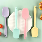 Heat-Resistant Food-Grade Silicone Scraper Set (Set of 4)