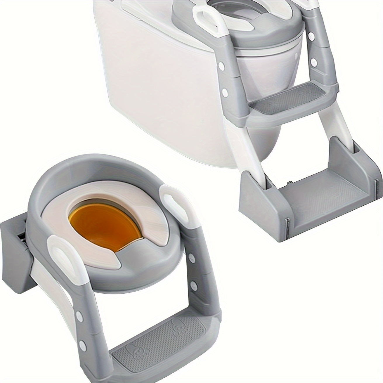 2-in-1 Foldable Anti-Slip Toddler Potty Seat