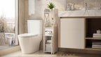 Slim Freestanding Bathroom Storage Cabinet (4-Shelf)