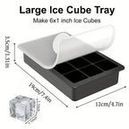 Leak-Proof Food-Grade Silicone Stackable Ice Cube Tray (15-Cube)