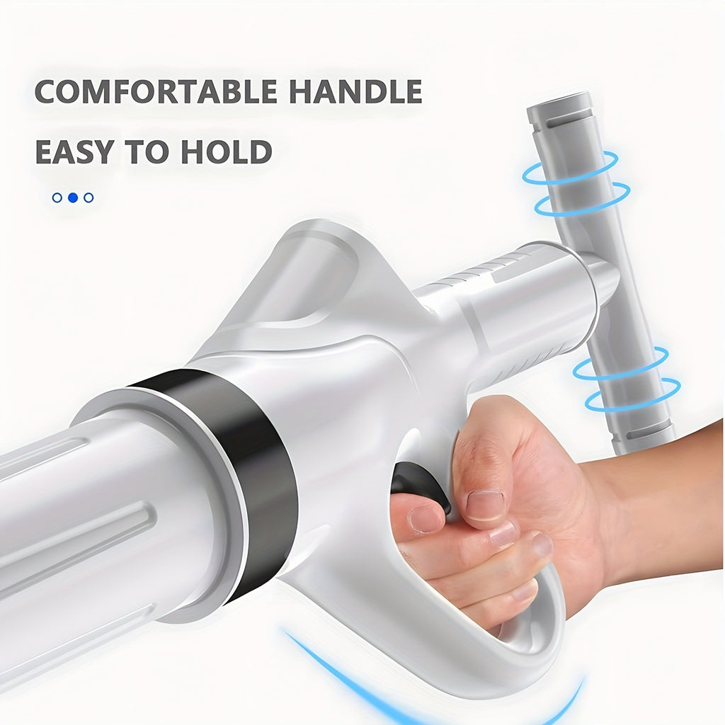 Power-Free PVC Drain Plunger (Toilet & Sink)