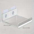 No-Drill Transparent Vinyl Hanging Shelf