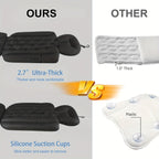 96-Suction Non-Slip Quick-Dry Bathtub Pillow
