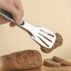 201 Stainless Steel Silicone-Grip Food Tongs (Set of 3)