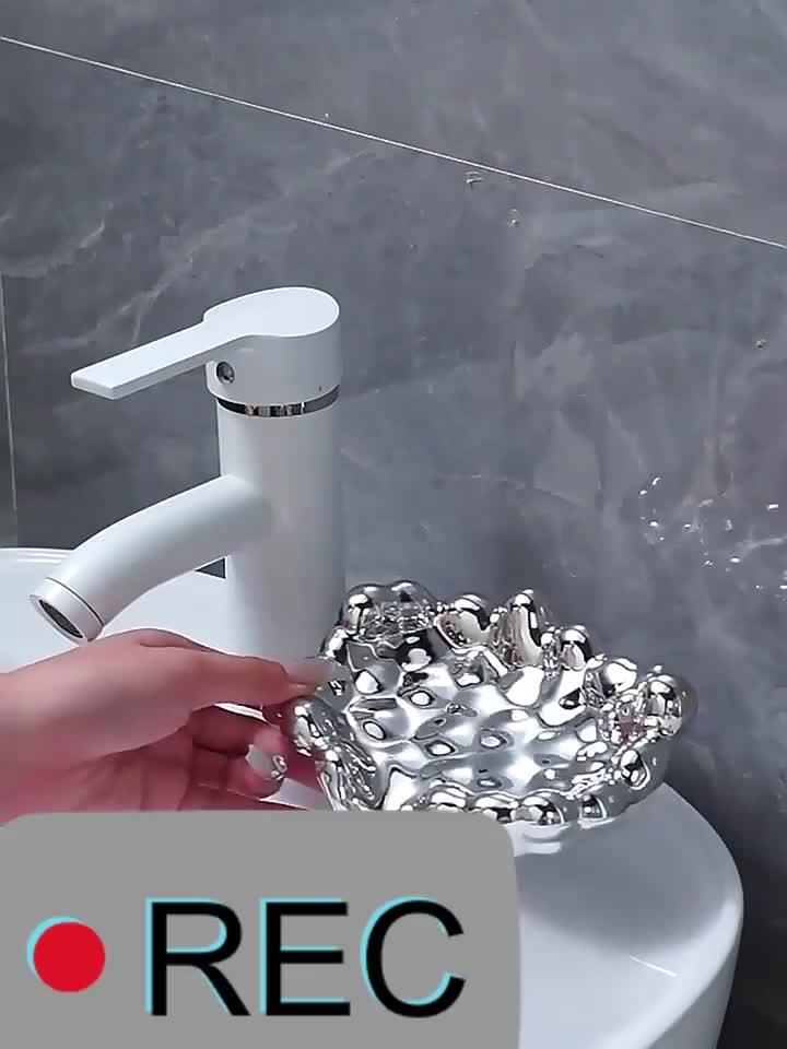Electroplated Non-Slip Oval Soap Dish