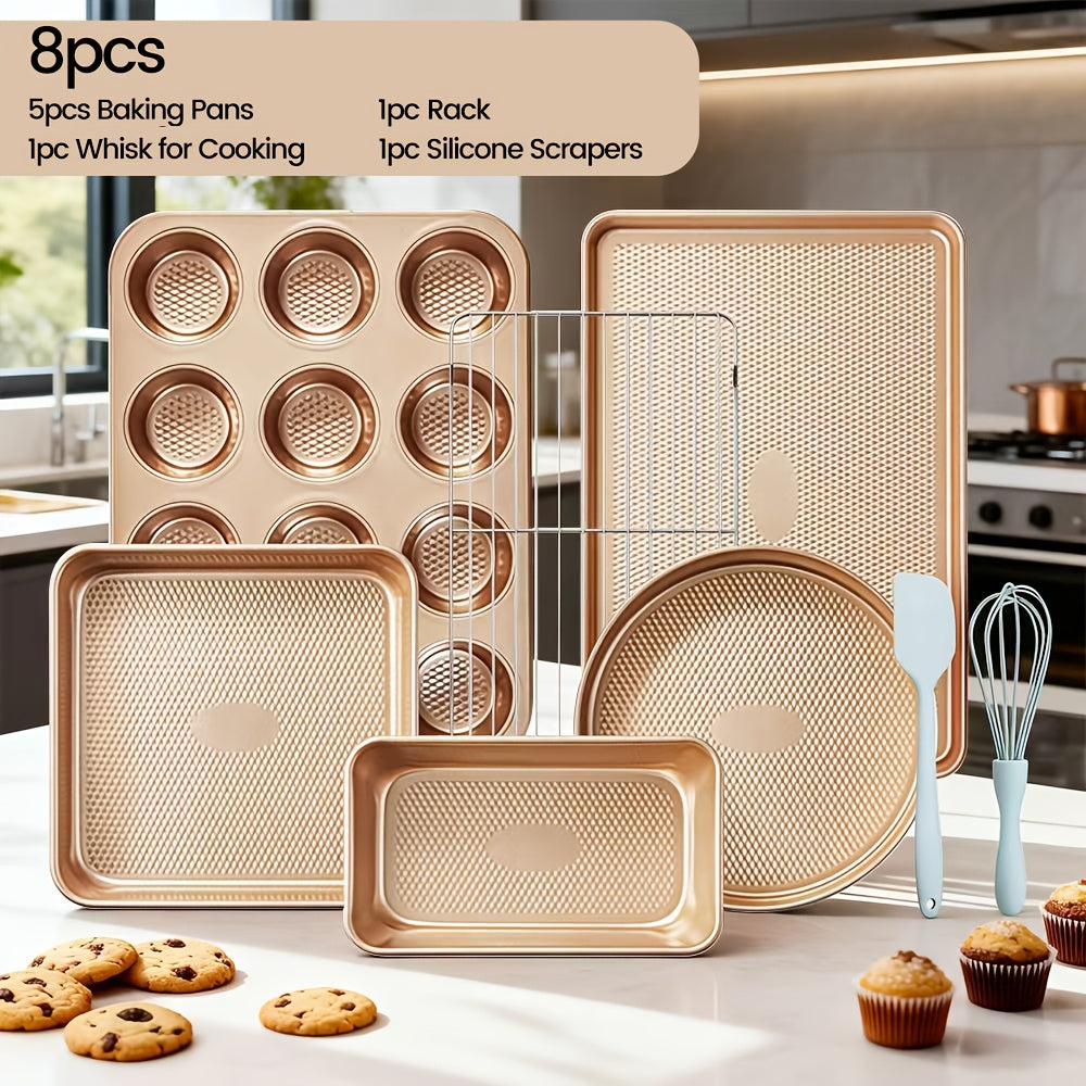 Non-Stick Steel Bakeware Set (Multi-Piece)