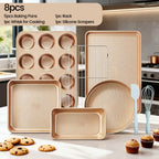 Non-Stick Steel Bakeware Set (Multi-Piece)