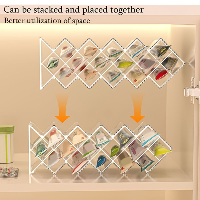 Clear Acrylic 16-Compartment Medicine Organizer