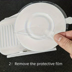 Wall-Mounted Suction-Cup Shower Foot Rest