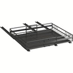 Smooth-Glide Heavy-Duty Metal Pull-Out Cabinet Rack (8-Tier)