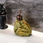 Refillable Vintage Stone Ceramic Soap & Lotion Dispenser