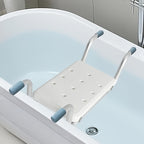 Heavy-Duty Aluminum Adjustable Bath Bench (350 lb Capacity)