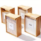 Wooden Leakproof Clip-On Food Storage Container