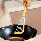 Heat-Resistant Silicone & Stainless Steel Spatula
