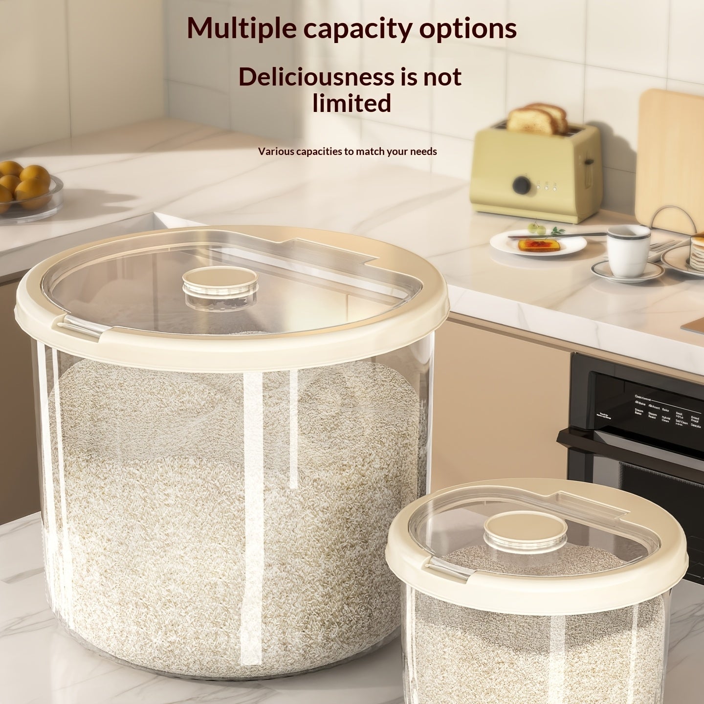 Insect-Proof & Moisture-Proof Rice & Pet Food Container