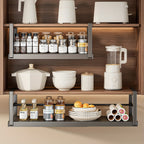 Adjustable Carbon Steel Under-Cabinet Storage Rack