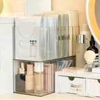 Large-Capacity Adjustable Cosmetic & Mask Organizer