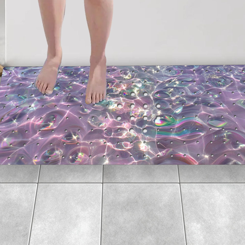 Non-Slip Cushioned Machine-Washable Bathtub Mat (40 x 101 cm)