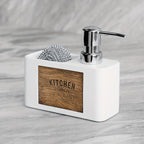Freestanding Mercury-Free Resin Soap Dispenser