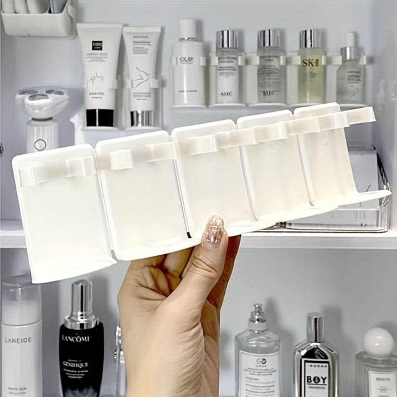 No-Drill Adjustable Wall Spice & Cosmetic Rack