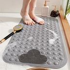 Heavy-Duty PVC Anti-Slip Shower Mat (Machine Washable)