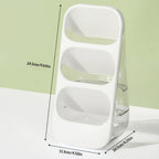 Large-Capacity Clear Acrylic Makeup Organizer (Multi-Compartment)