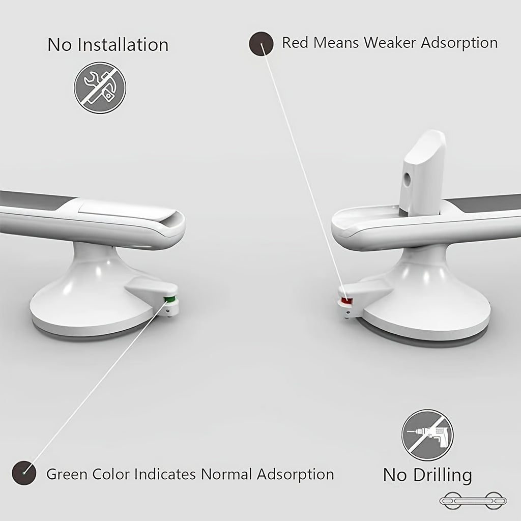 No-Drill Suction Non-Slip Grab Bar