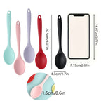 Heat-Resistant Non-Stick Silicone Spoons (Set of 4)
