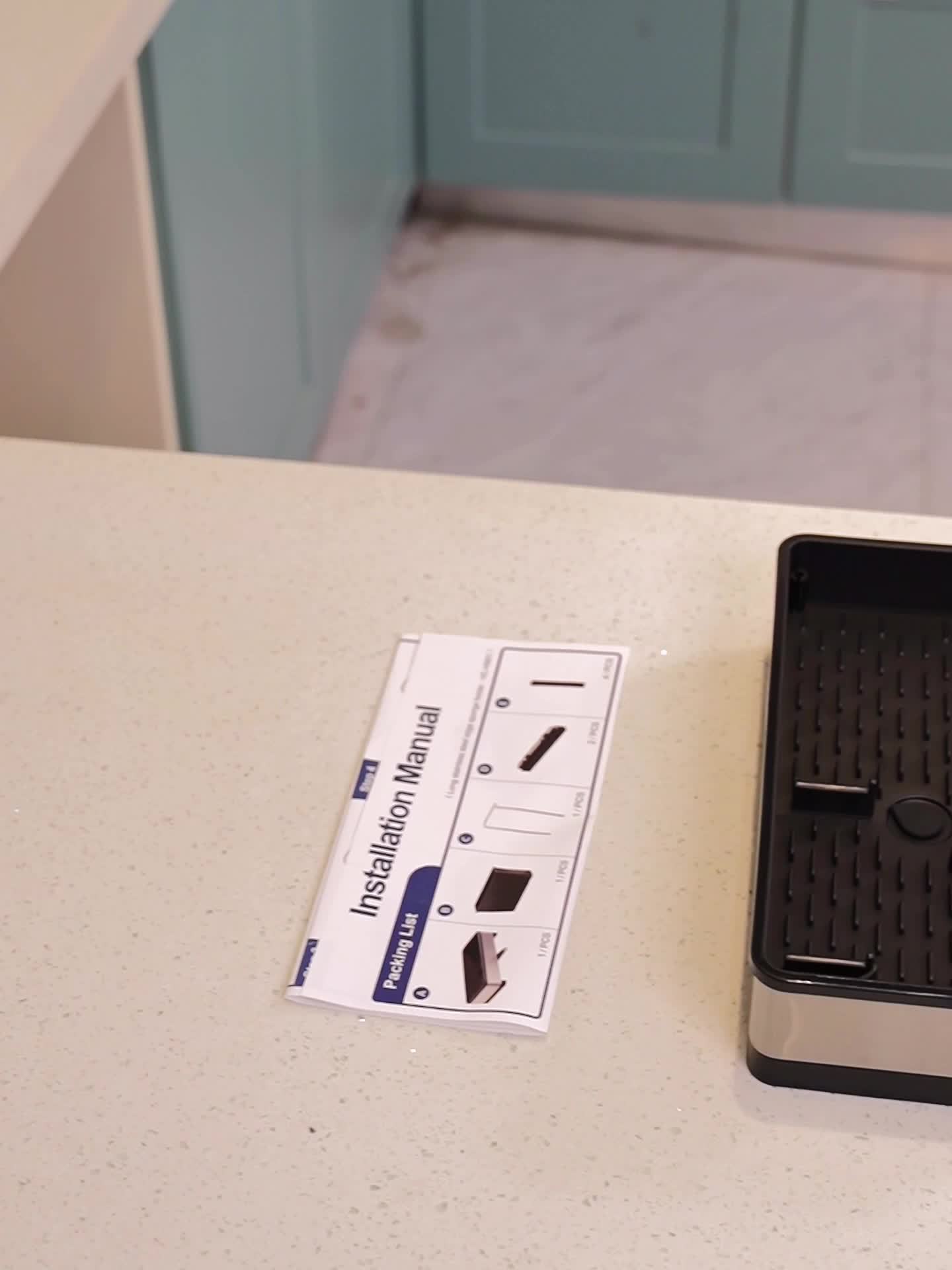 Rust-Resistant Stainless Steel Sponge Holder (No-Drill Mount)