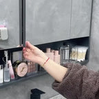 No-Drill Clear Acrylic Floating Shelf