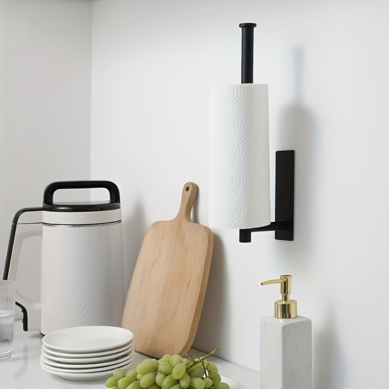 Self-Adhesive No-Drill Under-Cabinet Paper Towel Holder