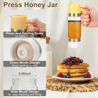 Clear Glass Precision Pour Oil & Syrup Dispenser (12oz)
