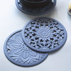 Heat-Resistant Non-Slip Silicone Trivet Set (3-Piece)