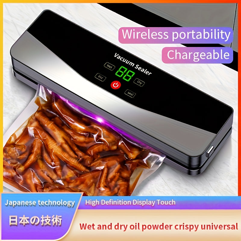 USB-Rechargeable Portable Handheld Food Sealer