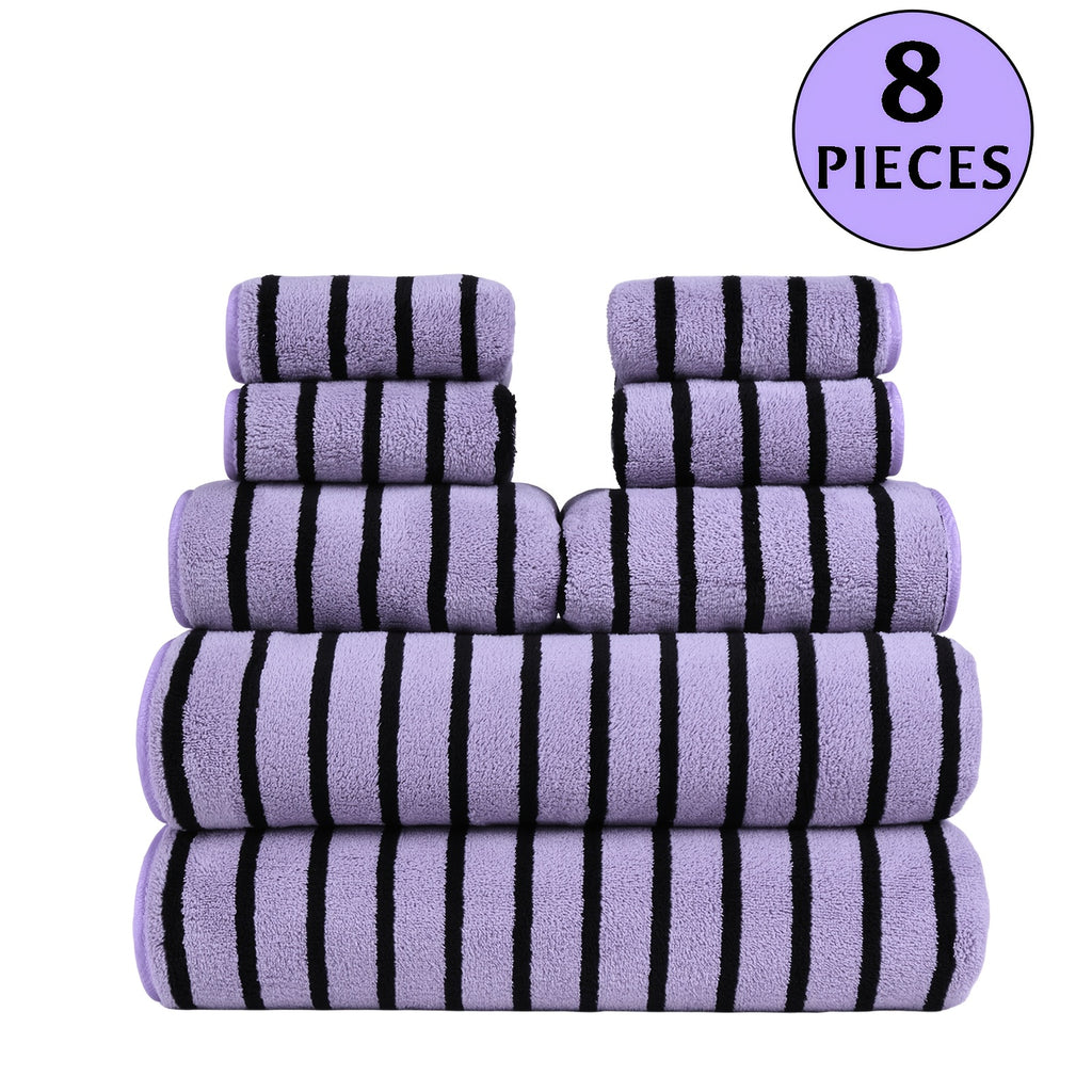 Ultra-Soft Quick-Drying Microfiber Towel Set (5-Piece)