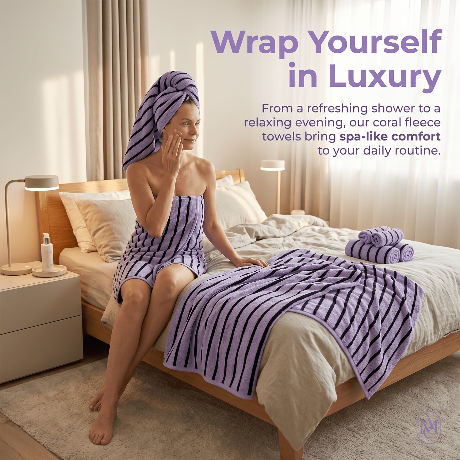 Ultra-Soft Quick-Drying Microfiber Towel Set (5-Piece)